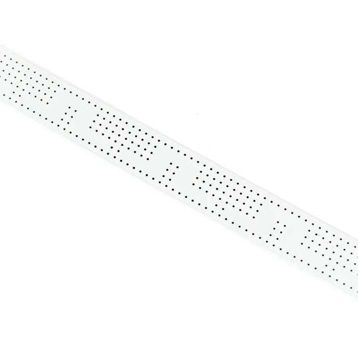J.Lindeberg Vent Golf Belt White - SS25 Men
