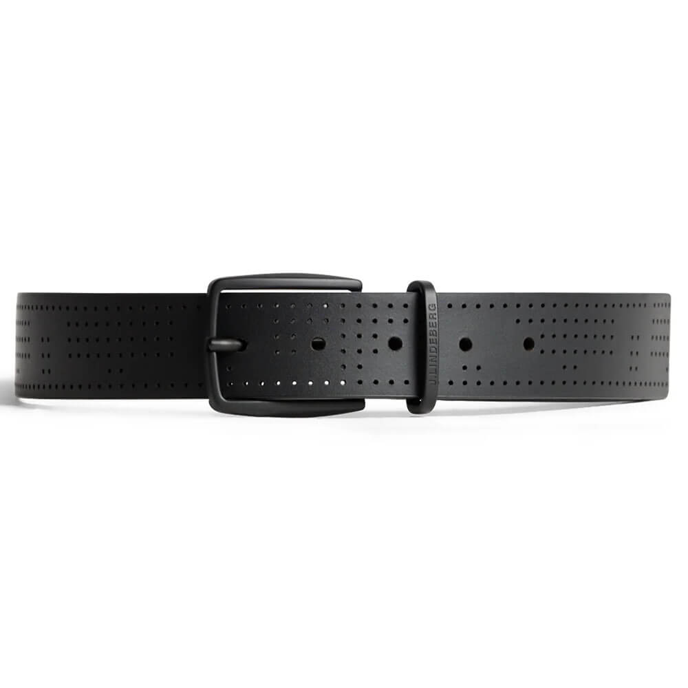 J.Lindeberg Vent Golf Belt Black - SS25 Men