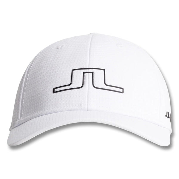 J.Lindeberg Caden Golf Cap White - SS25 Men