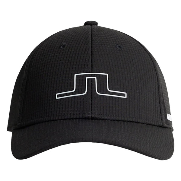 J.Lindeberg Caden Golf Cap Black - SS25 Men