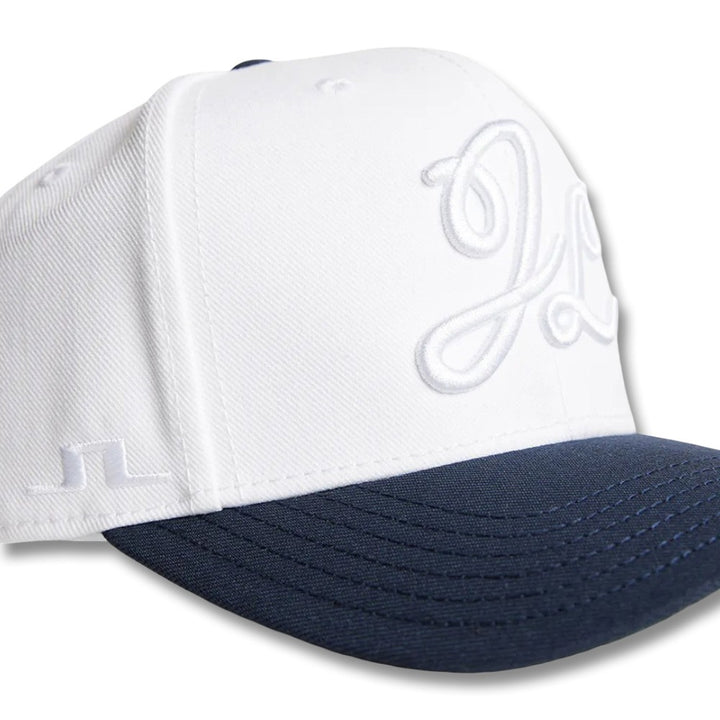 J.Lindeberg Caddie Golf Cap White - SS25 Men
