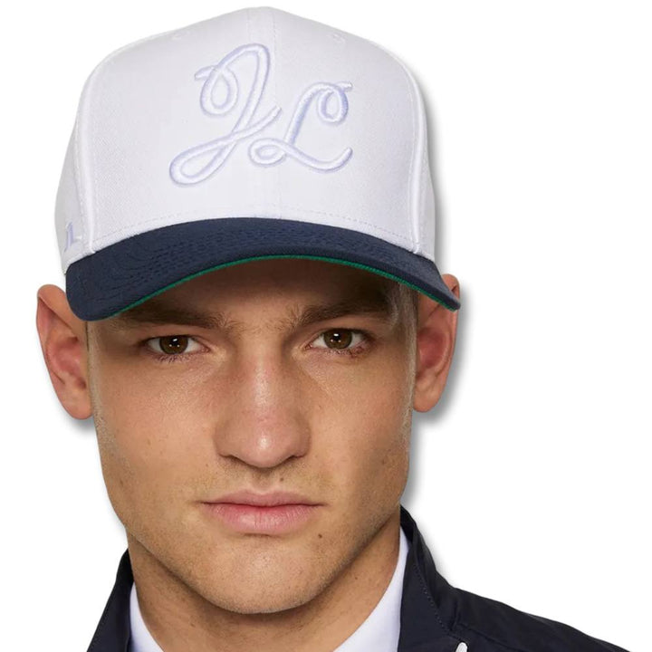 J.Lindeberg Caddie Golf Cap White - SS25 Men