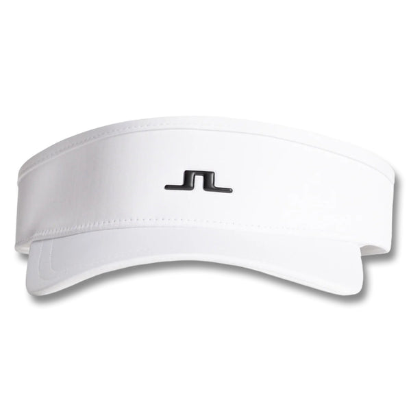 J.Lindeberg Yaden Golf Visor White - SS25 Men