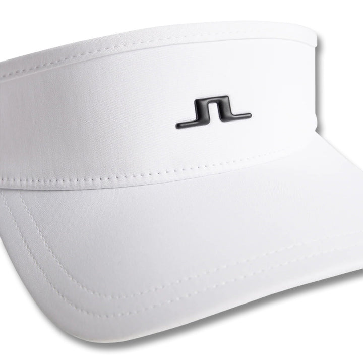 J.Lindeberg Yaden Golf Visor White - SS25 Men