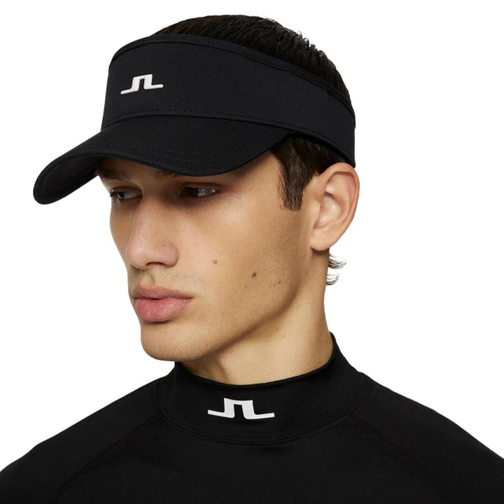 J.Lindeberg Yaden Golf Visor Black - SS25 Men