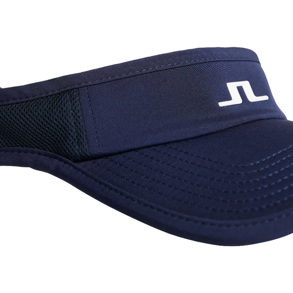 J.Lindeberg Gain Golf Visor JL Navy - SS25 Men – Golfio