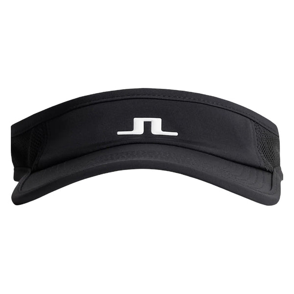 J.Lindeberg Gain Golf Visor Black - SS25 Men