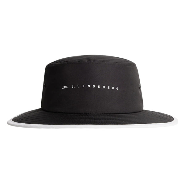 J.Lindeberg Danny Golf Bucket Hat Black - SS25 Men