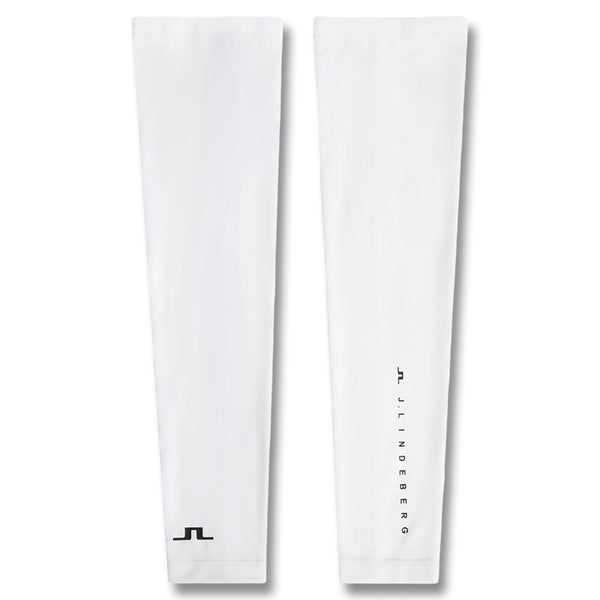 J.Lindeberg Enzo Golf Sleeve White - SH25 Men