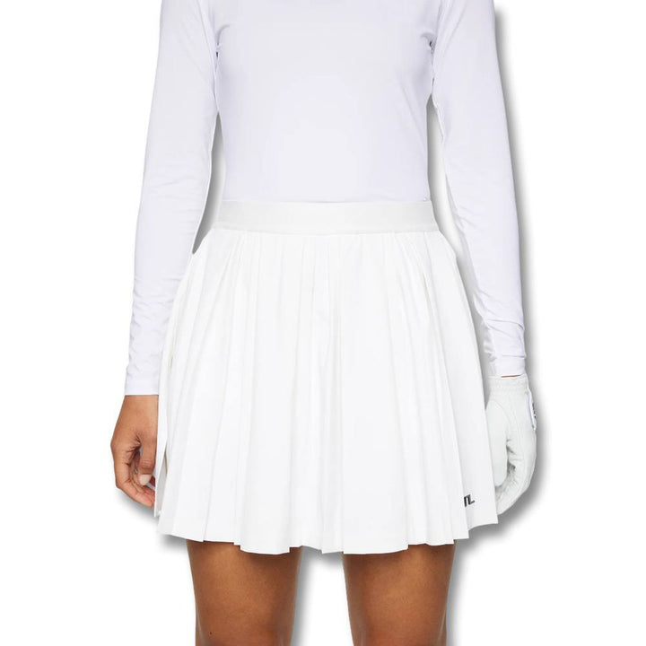 J.Lindeberg Cheryl Golf Skirt White - SH25 Women
