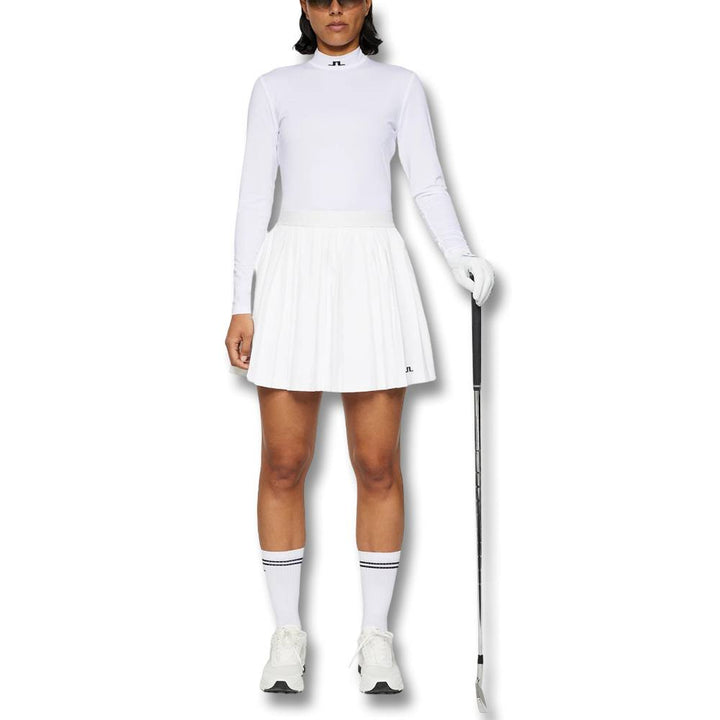 J.Lindeberg Cheryl Golf Skirt White - SH25 Women