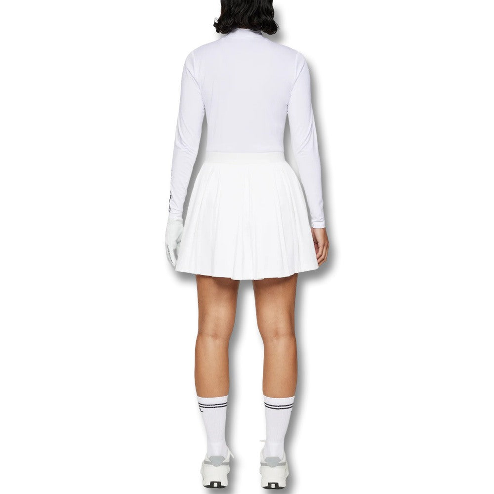 J.Lindeberg Cheryl Golf Skirt White - SH25 Women – Golfio