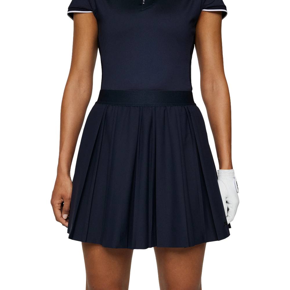 J.Lindeberg Cheryl Golf Skirt JL Navy - SH25 Women – Golfio