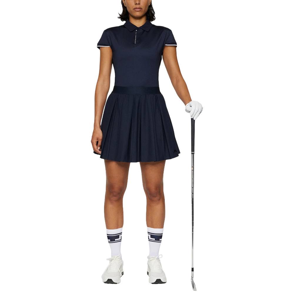 J.Lindeberg Cheryl Golf Skirt JL Navy - SH25 Women – Golfio