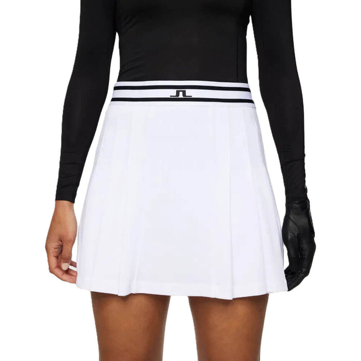 J.Lindeberg Harlow Golf Skirt White - SH25 Women