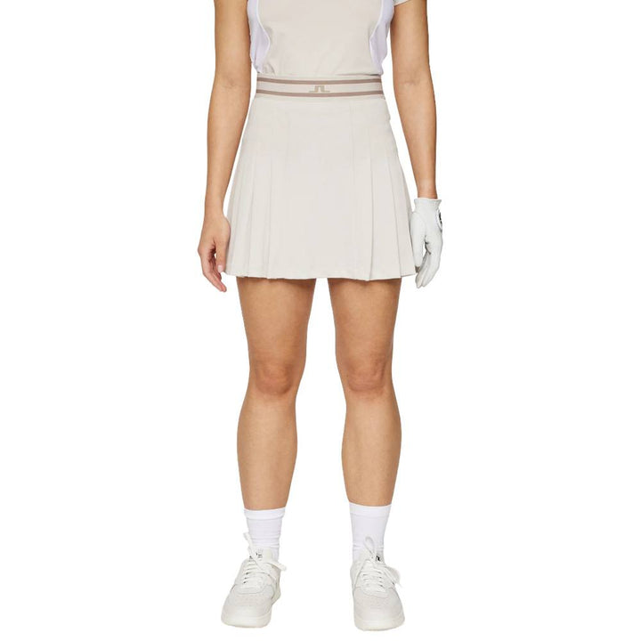 J.Lindeberg Harlow Golf Skirt Moonbeam - SH25 Women