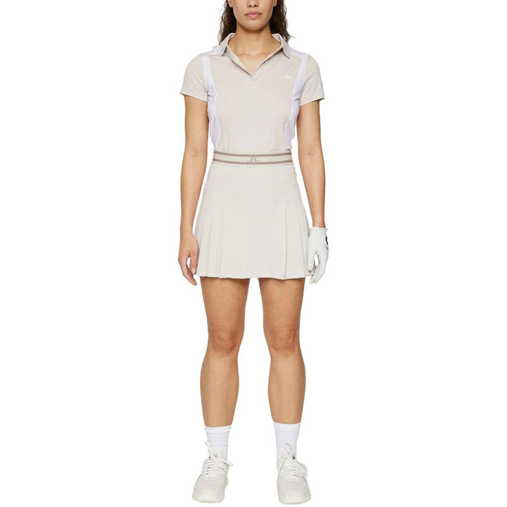 J.Lindeberg Harlow Golf Skirt Moonbeam - SH25 Women