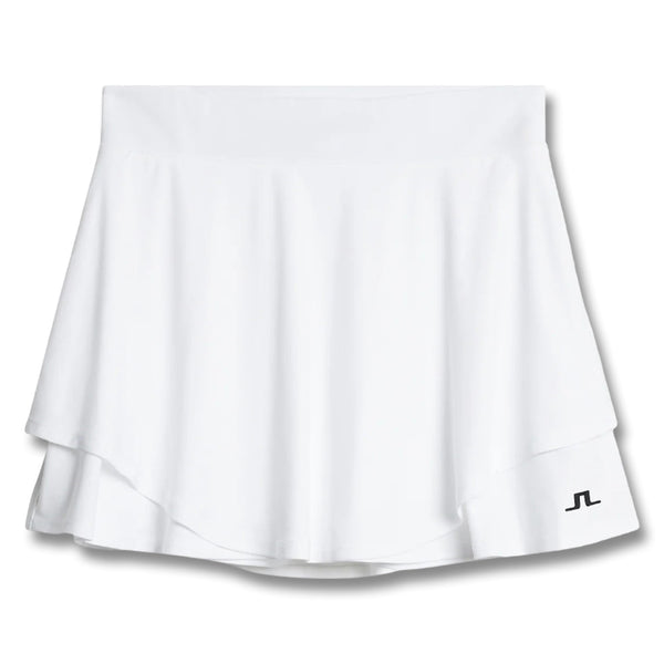 J.Lindeberg Milly Golf Skirt White - SH25 Women