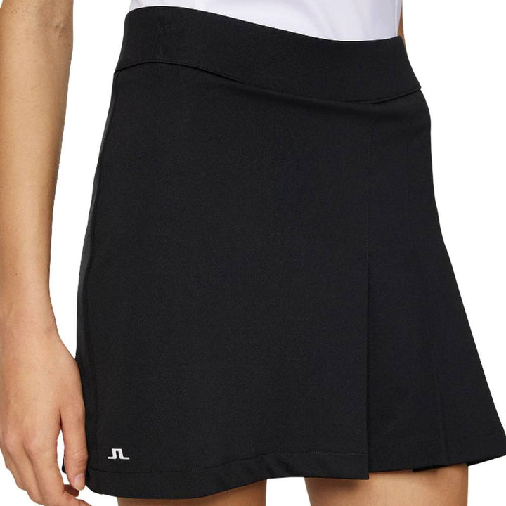 J.Lindeberg Thea Golf Skirt Black - SS25 Women