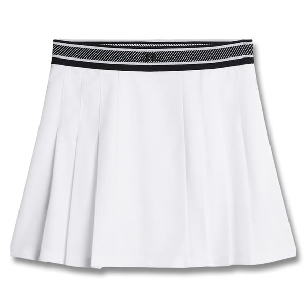 J.Lindeberg Harlow Golf Skirt White - SS25 Women