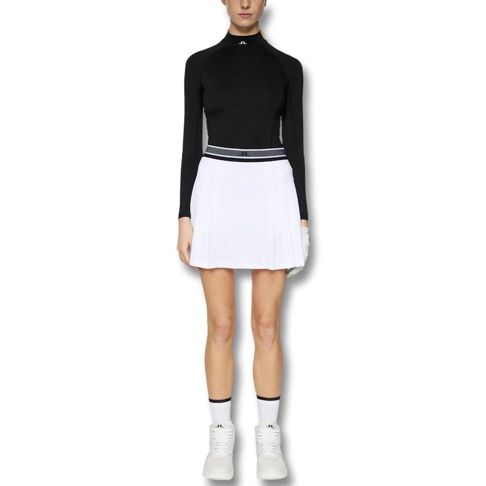 J.Lindeberg Harlow Golf Skirt White - SS25 Women – Golfio