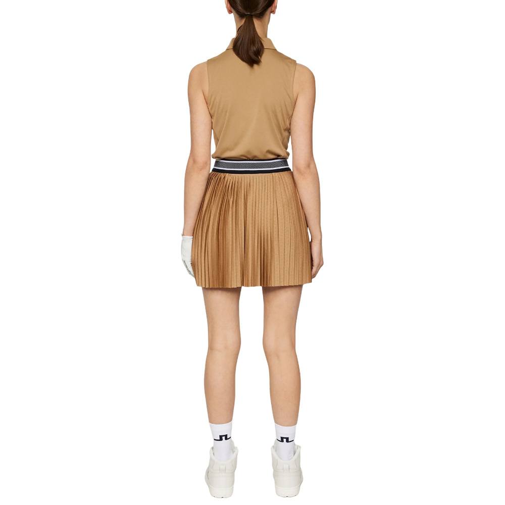 J.Lindeberg Binx Golf Skirt Tigers Eye - SS25 Women – Golfio