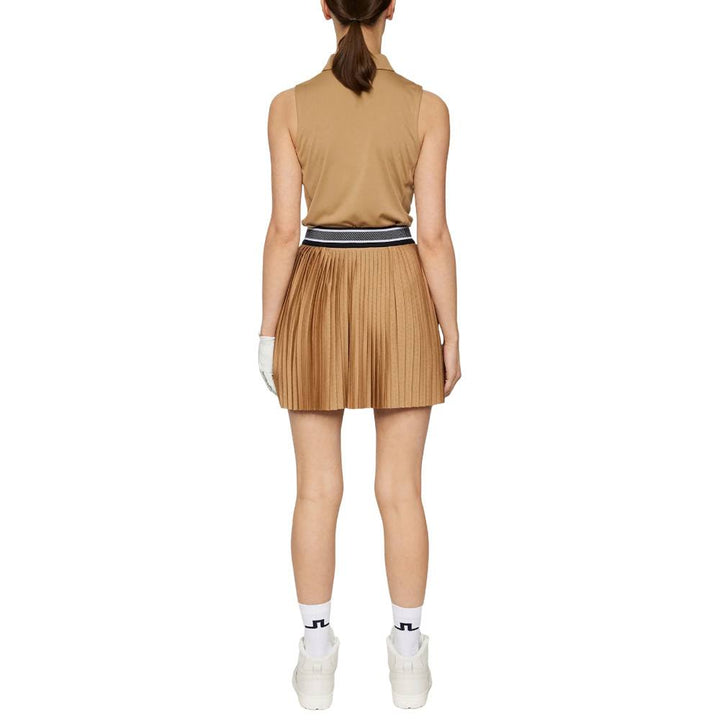 J.Lindeberg Binx Golf Skirt Tigers Eye - SS25 Women