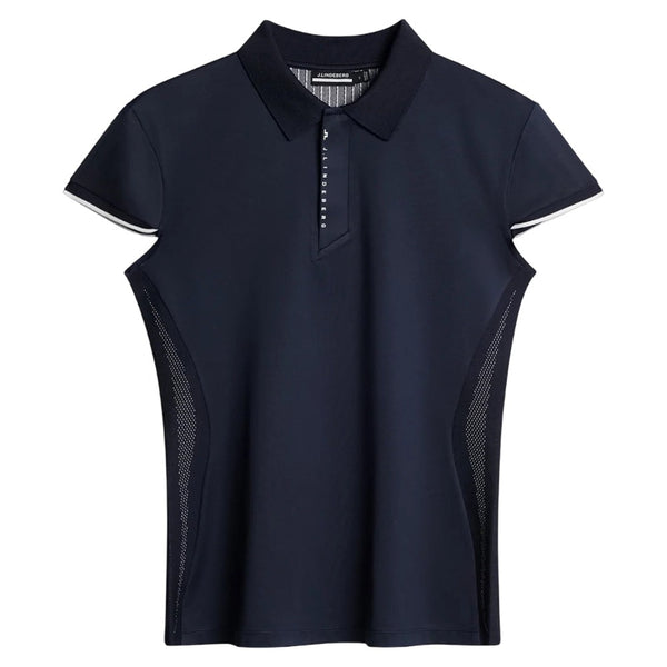 J.Lindeberg Ana Hybrid Knit Golf Polo JL Navy - SH25 Women