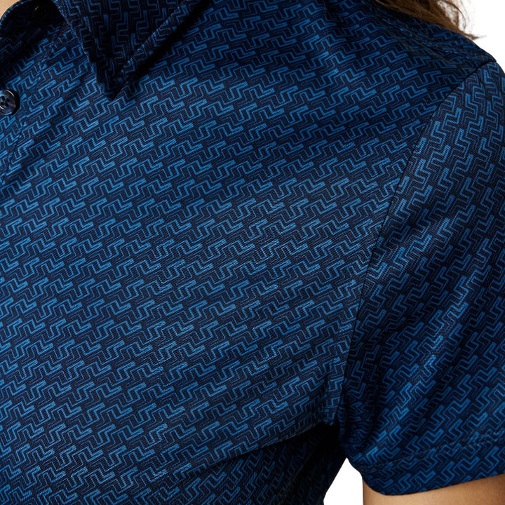 J.Lindeberg Caitlyn Golf Polo Shadow Bridge Navy - SH25 Women