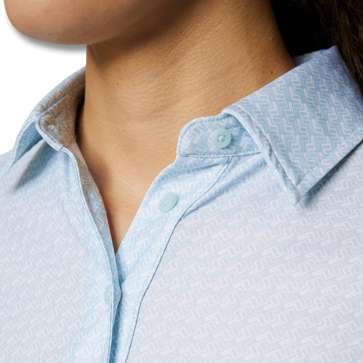 J.Lindeberg Caitlyn Golf Polo Shadow Bridge Winter Sky - SH25 Women