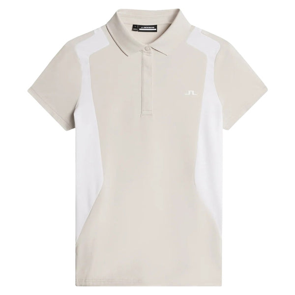 J.Lindeberg Bea Golf Polo Moonbeam - SH25 Women