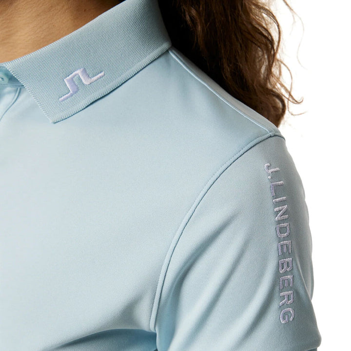 J.Lindeberg Tour Tech Golf Polo Winter Sky - SH25 Women