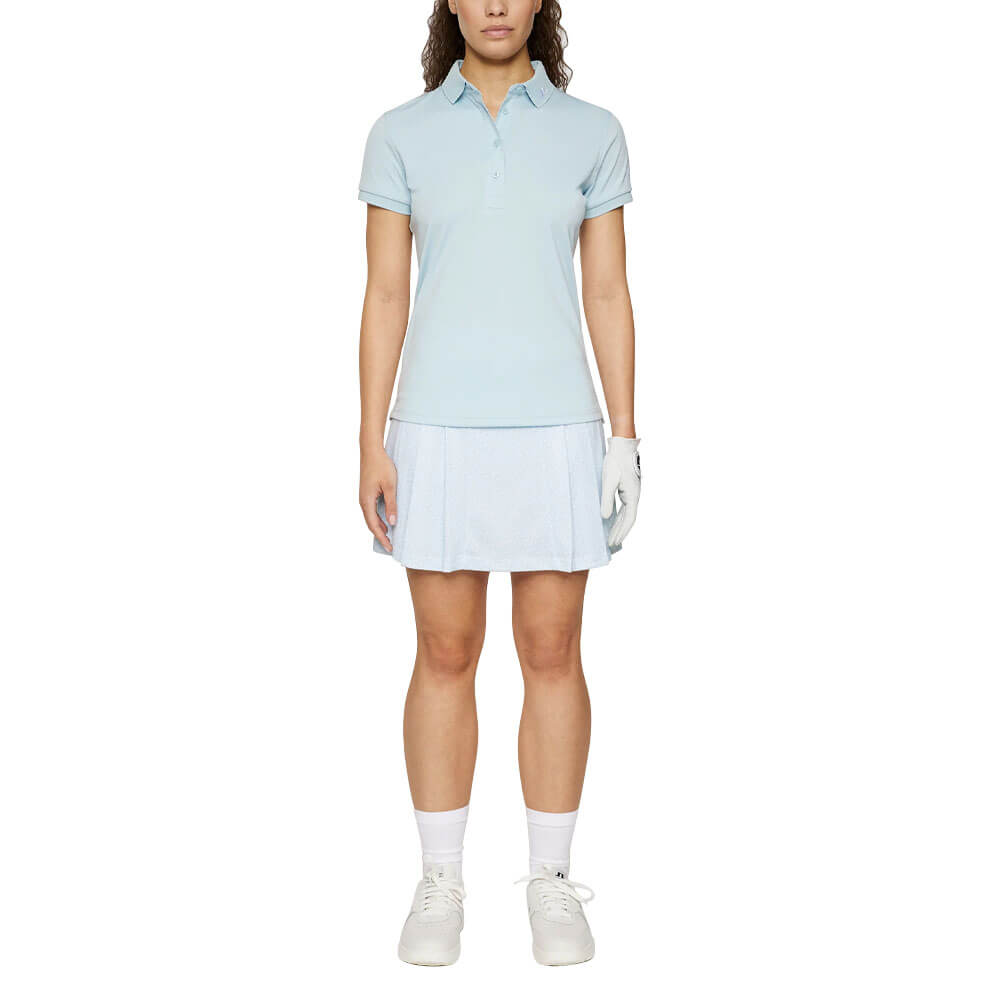 J.Lindeberg Tour Tech Golf Polo Winter Sky - SH25 Women – Golfio