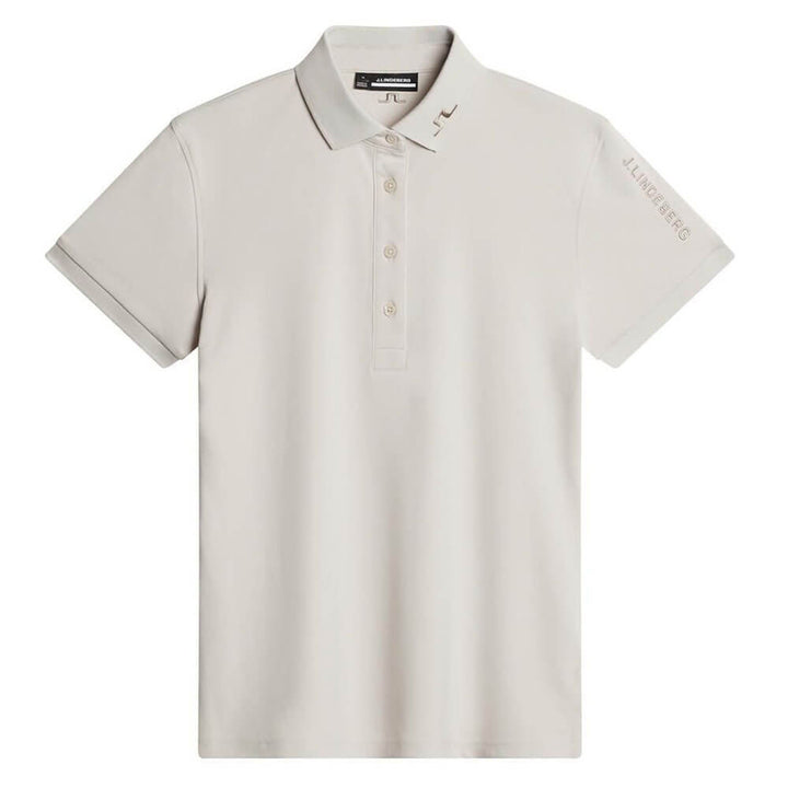 J.Lindeberg Tour Tech Golf Polo Moonbeam - SH25 Women