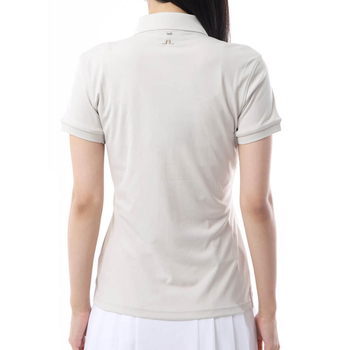 J.Lindeberg Tour Tech Golf Polo Moonbeam - SH25 Women