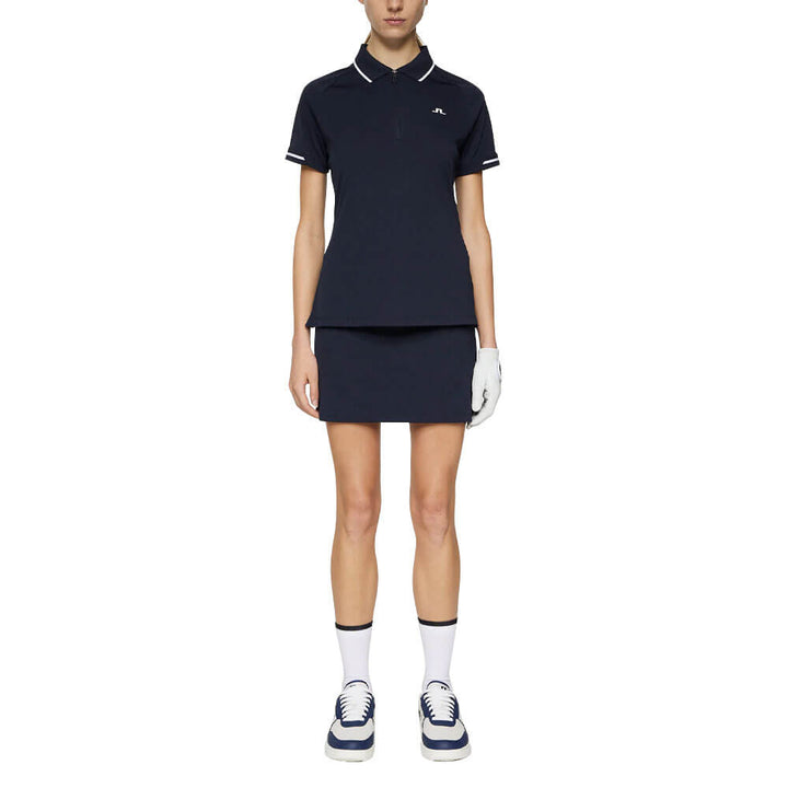 J.Lindeberg Lee Golf Polo JL Navy - SS25 Women