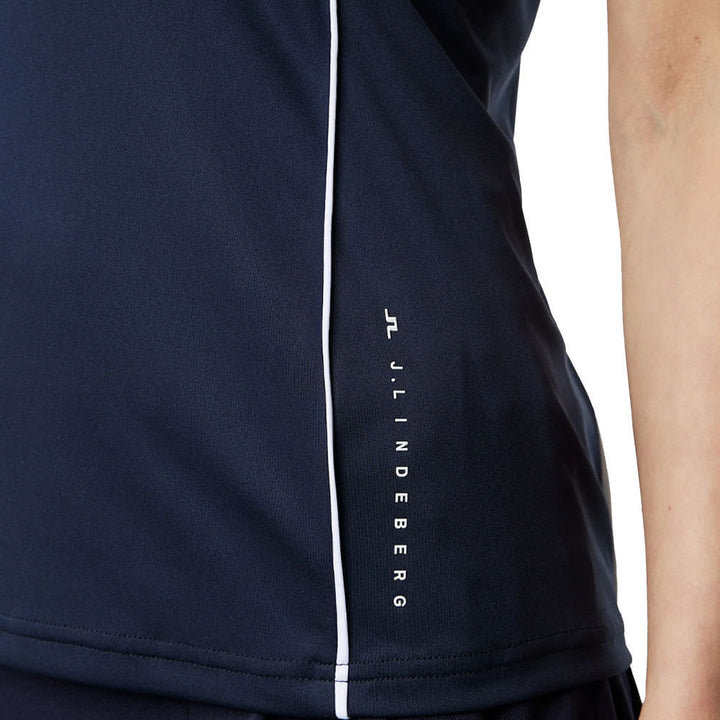 J.Lindeberg Leyla Golf Polo JL Navy - SS25 Women