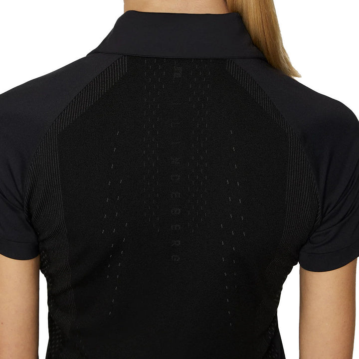 J.Lindeberg Bobi Tech Golf Polo Black - SS25 Women
