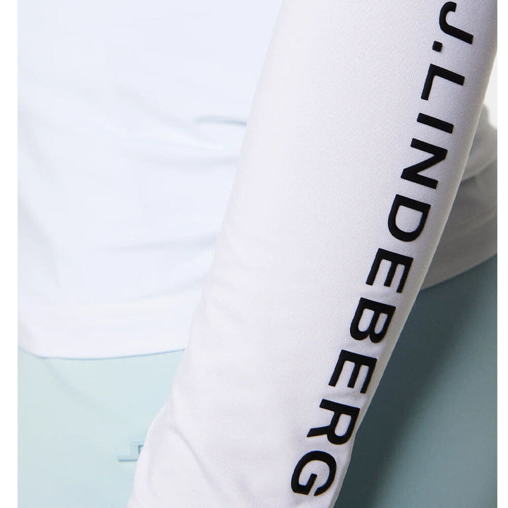 J.Lindeberg Kate Compression Golf Top White - SH25 Women