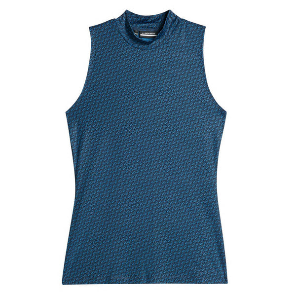 J.Lindeberg Siana Sleeveless Golf Top Shadow Bridge Navy - SH25 Women