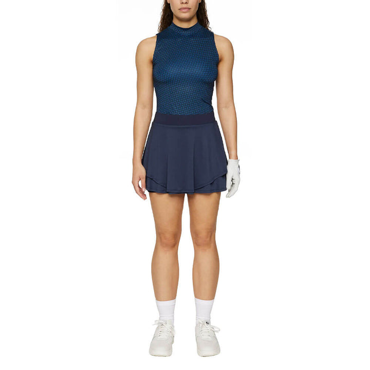 J.Lindeberg Siana Sleeveless Golf Top Shadow Bridge Navy - SH25 Women