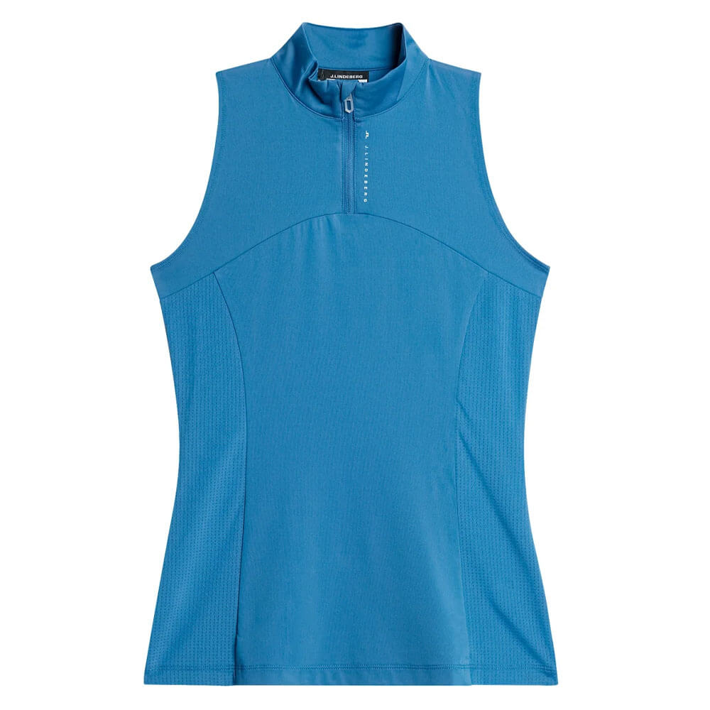 J.Lindeberg Tiana Sleeveless Golf Top Dark Blue - SH25 Women