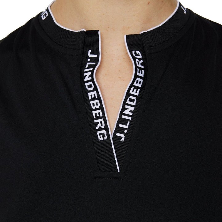J.Lindeberg Leya Sleeveless Golf Top Black - SS25 Women