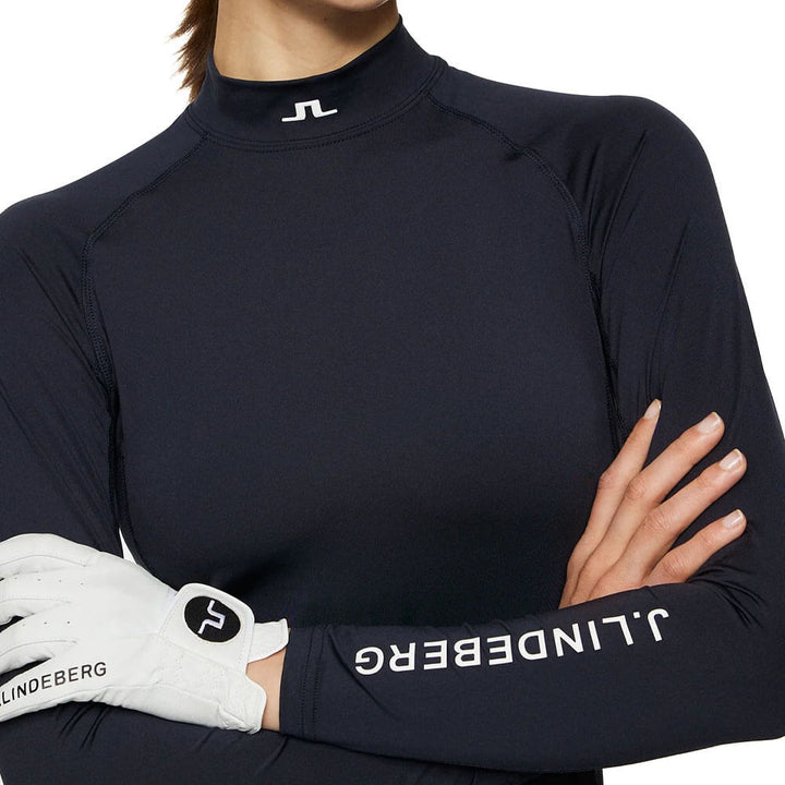 J.Lindeberg Ella Compression Golf Top JL Navy - SS25 Women