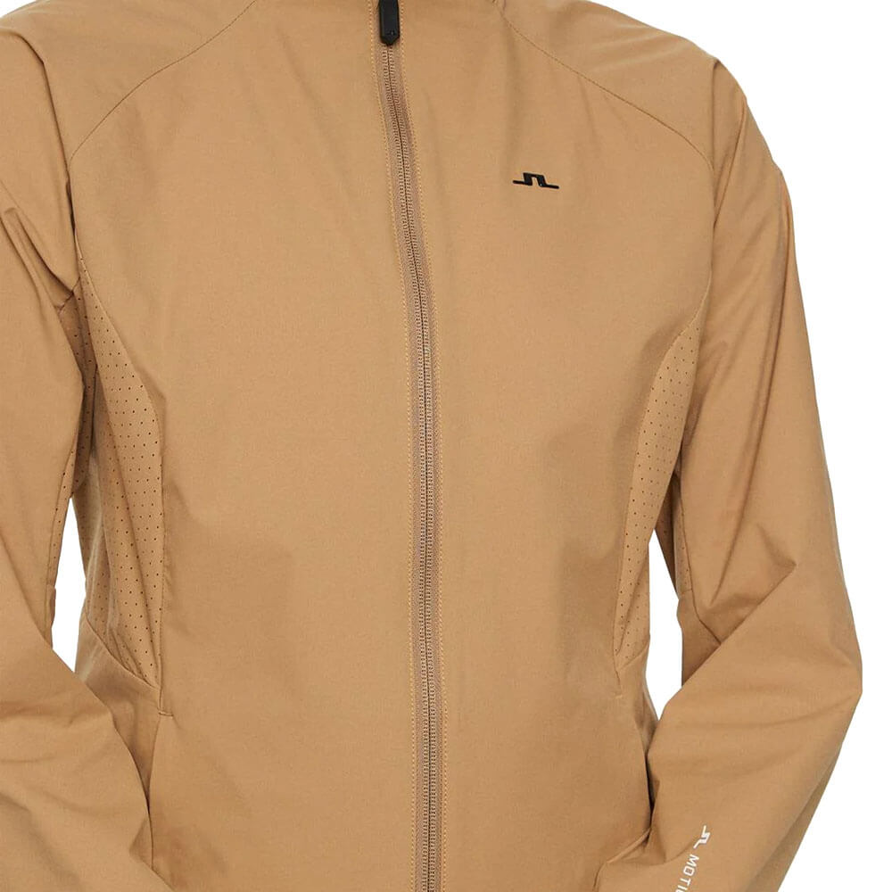 J.Lindeberg Sarah Golf Jacket Tigers Eye - SS25 Women – Golfio
