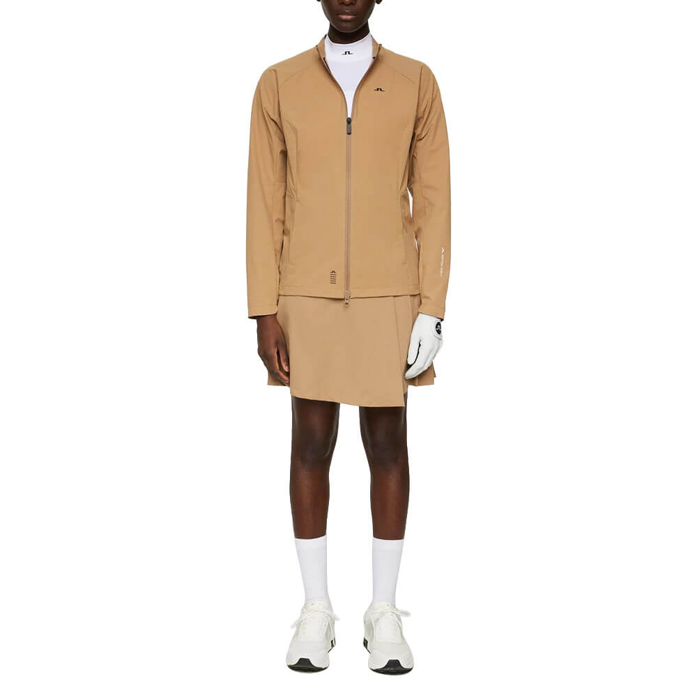 J.Lindeberg Sarah Golf Jacket Tigers Eye - SS25 Women – Golfio