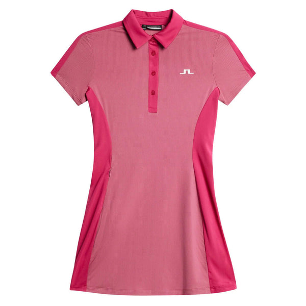 J.Lindeberg Jada Golf Dress Rose Wine - SH25 Women