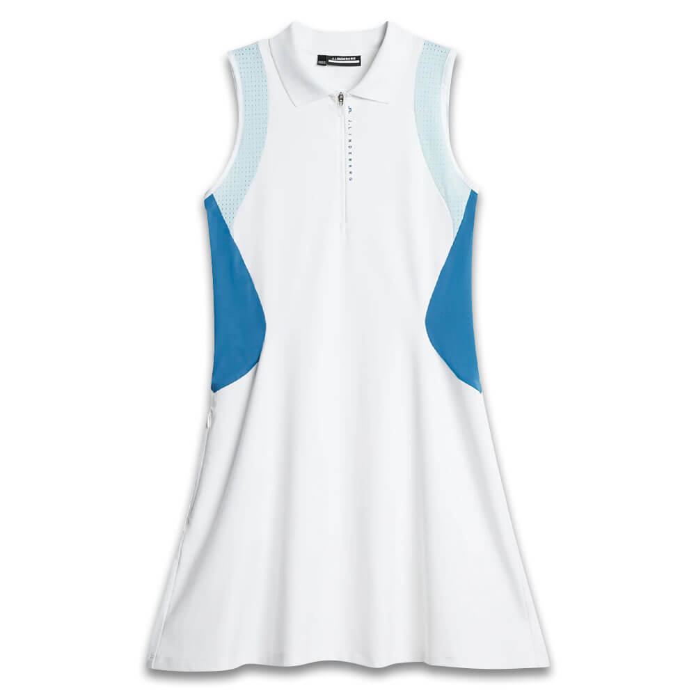 J.Lindeberg Krissi Golf Dress White - SH25 Women – Golfio