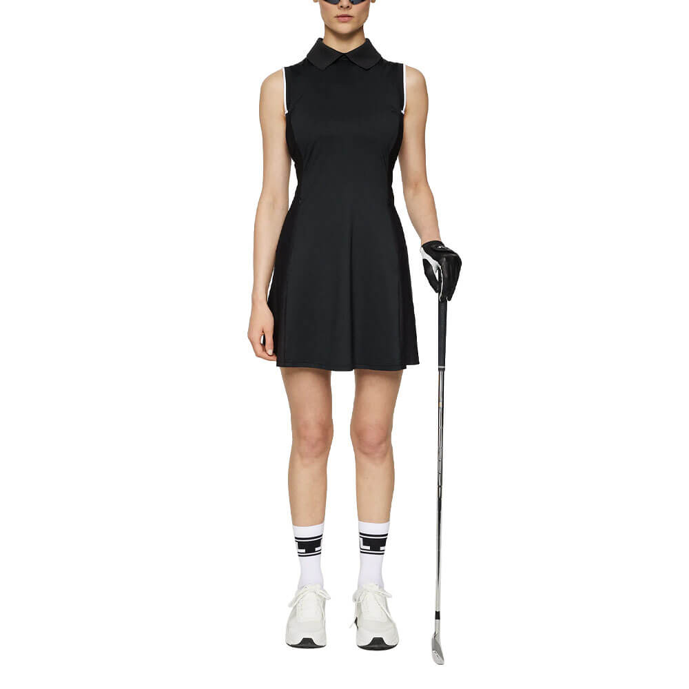 J.Lindeberg Vida Golf Dress Black - SS25 Women – Golfio