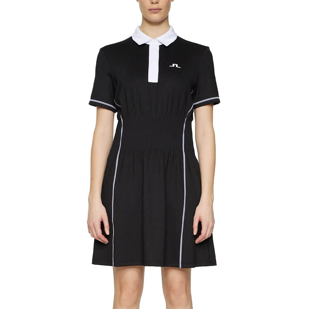 J.Lindeberg Nelly Golf Dress Black - SS25 Women – Golfio